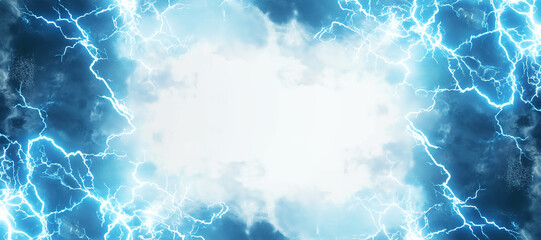 electric blue lightning hole vortex and smoke effect background 18