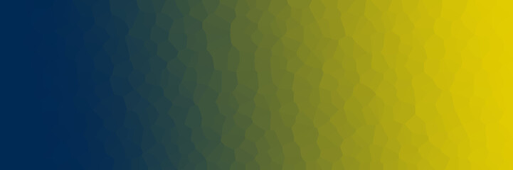 Fototapeta premium yellow and blue gradient background with low polycrystal texture