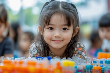 Curious Kids Exploring Science on Universal Childrens Day STEM Learning Adventure for Thanksgiving and Christmas Celebrations