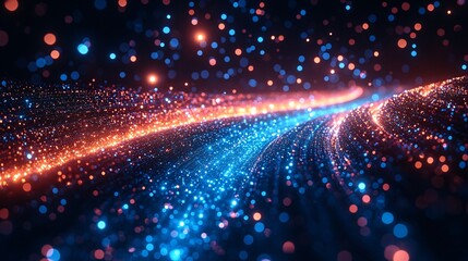 Fototapeta premium Global Communication Network: High-Speed Internet & Telecom Connectivity