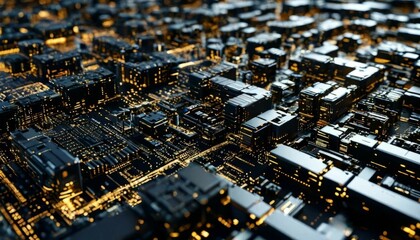 Digital background ideal for technological processes, neural networks, artificial intelligence, data transmission and encryption, digital archives, audio and graphic presentations, science, education,