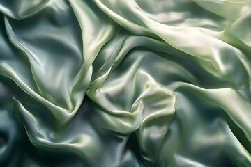 Obraz premium Subtle light green background with a silk-like finish