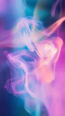 Ethereal Dance of Colors Blending in a Mesmerizing Gradient of Light and Shadow
