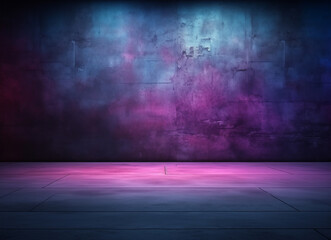 Dark purple and blue gradient background