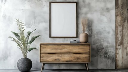 Modern Rustic Interior Design with Wooden Furniture