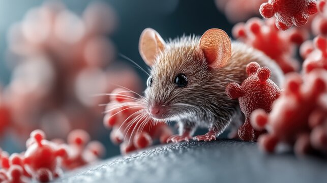 Rodent with Hantavirus in a Laboratory Setting