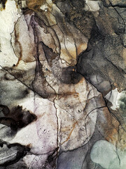 Abstract paint background. Painted messy strokes and smudges handmade Colorful drips, art brush, flows, streaks of paint and paint sprays texture, artistic grunge backdrop and modern painting concept