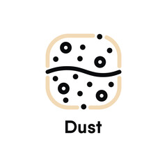 Dust vector information sign