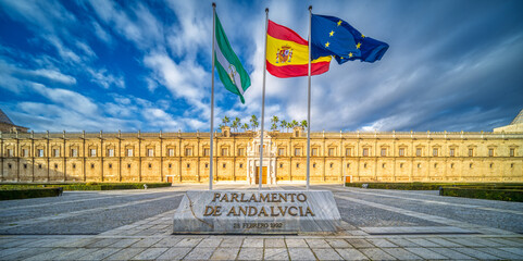 Historic Hospital de las Cinco Llagas in Seville