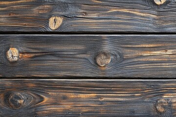 Fototapeta premium A detailed view of a wooden wall with texture and grain visible