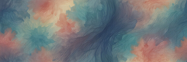 Obraz premium Muted Pastel Flowing Shapes Background for Art Posters, Digital Media Designs, E-commerce Advertisements, Web Design Projects, Mobile UI