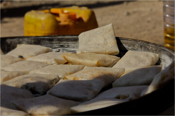 Street food in Myanmar