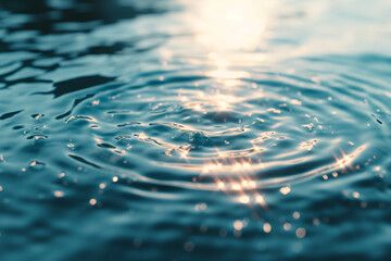 water surface ripples