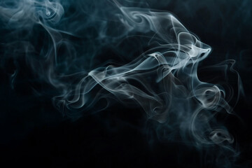 Obraz premium smoke black screen