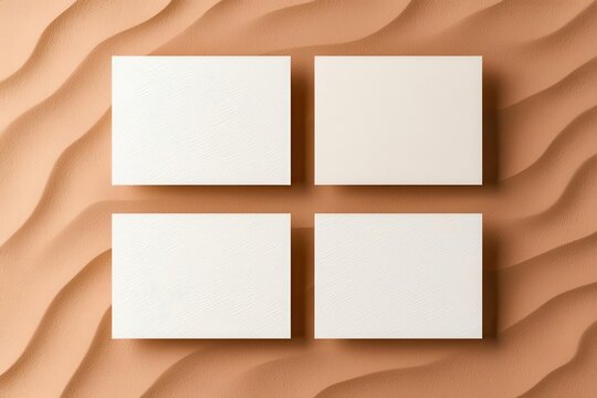 mockup template. Business card mockup with a front-and-back preview, showing customizable branding on a textured background, Business card preview with custom branding, Elegant and professional