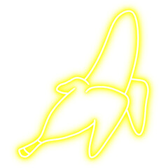 Abstract neon lights. Retro 80’s LED. LED lamp design 