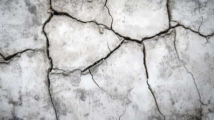 Obraz premium Cracked Concrete Wall Texture