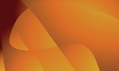 This image features an abstract design with a warm color palette, primarily shades of deep red, orange, and brown. The composition includes smooth, overlapping, curving shapes and gradients, creating 