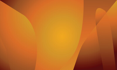 This image features an abstract design with a warm color palette, primarily shades of deep red, orange, and brown. The composition includes smooth, overlapping, curving shapes and gradients, creating 