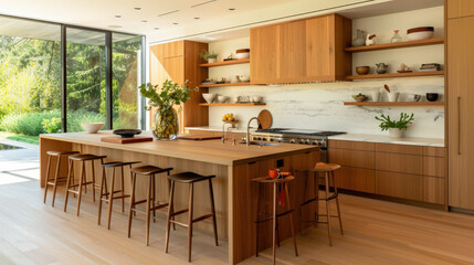 modern kitchen interior