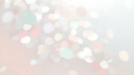 Abstract Pastel Bokeh Background Soft Light Circles