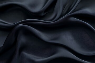 Fototapeta premium Black smooth gradient background with fine texture