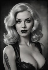 Fototapeta premium portrait of a woman