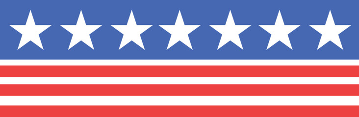 American graphic elements, American badge