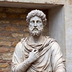 Obraz premium statue of david in rome