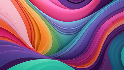 modern abstract background with swirling patterns of vibrant colors, blending smoothly into one another