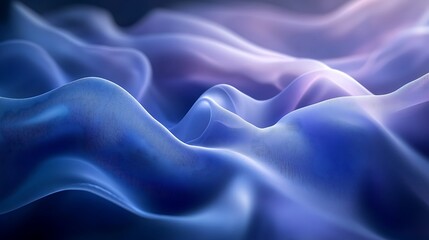 Fototapeta premium Abstract background blue and purple gradient wave