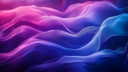Obraz premium Abstract background blue and purple gradient wave