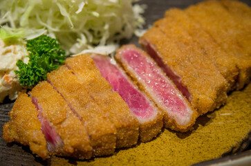 Japanese Style Beef Cutlet