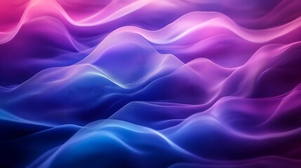 Obraz premium Abstract background blue and purple gradient wave