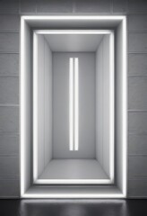 big touch screen, elegant frame, interior design, modern and luxury architecture