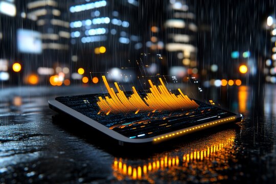Ajax implementation on a weather dashboard, displaying real-time updates of temperature and forecast data