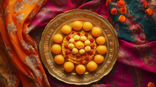 tray of Indian sweets