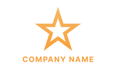 Obraz premium minimalist-logo-featuring-a-single-star-shape-with