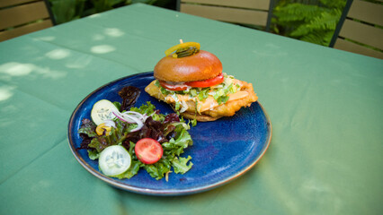 Fish Sandwich with Cheese