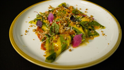 Triangoli Pasta Italian Dish