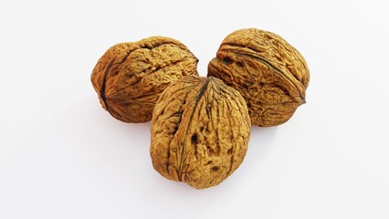 Fresh Natural Walnuts | Ideal for Healthy Snacks, Culinary Creations, and Food Photography | Perfect for Recipe Blogs, Nut-Based Dishes, and Gourmet Cooking