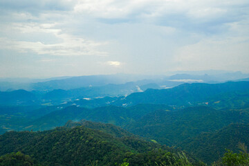Breathtaking mountain view lush green landscape nature photography serene environment scenic overlook natural beauty
