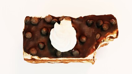 Pastry Chocolate Cake, Dry Cake, Birthday Cake  Cookie | Perfect for Dessert Displays, Bakery Promotions, and Food Photography | Ideal for Celebrations and Special Occasions