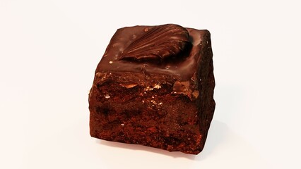 Pastry Chocolate Cake, Dry Cake, Birthday Cake  Cookie | Perfect for Dessert Displays, Bakery Promotions, and Food Photography | Ideal for Celebrations and Special Occasions