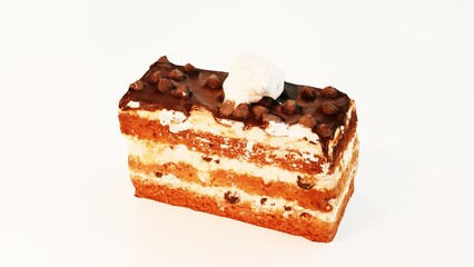 Pastry Chocolate Cake, Dry Cake, Birthday Cake  Cookie | Perfect for Dessert Displays, Bakery Promotions, and Food Photography | Ideal for Celebrations and Special Occasions