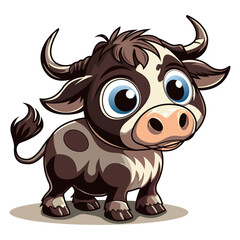 cartoon funny cow