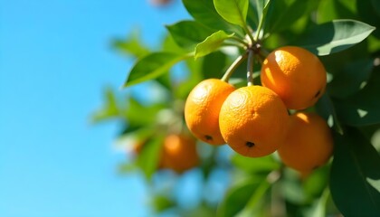 orange tree with fruits