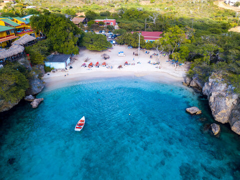 Beaches in northern Cura&ccedil;ao, a Dutch island in the Caribbean