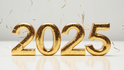 Palm trees decorated with Christmas lights against a tropical beach sunset. Concept of holiday celebrations in warm, tropical climates