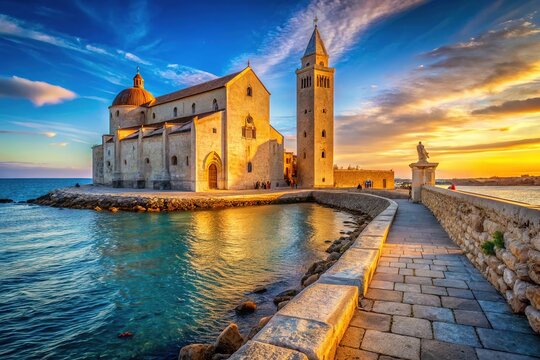 Trani Cathedral: Coastal beauty, Italian architecture, and breathtaking views.